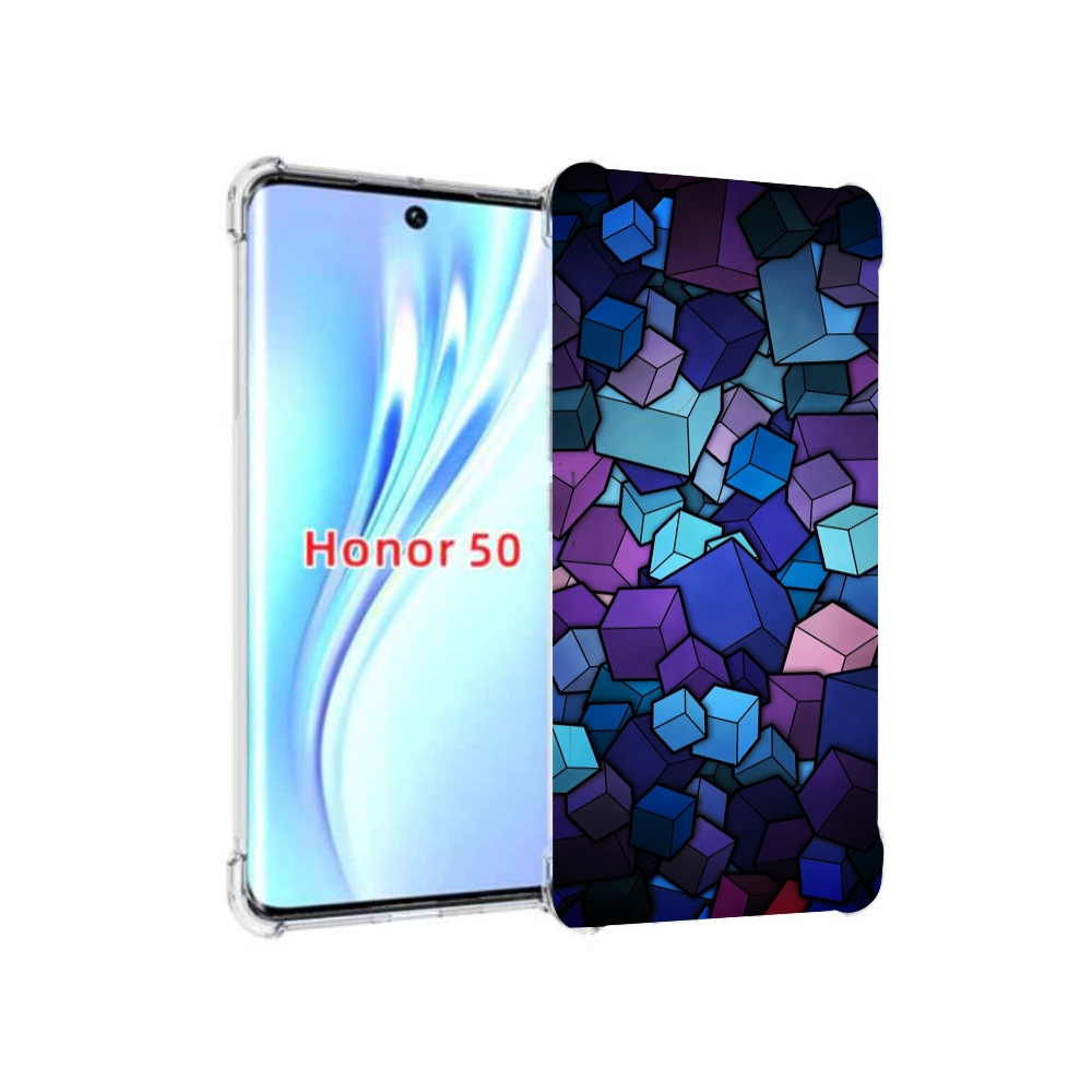 

Чехол бампер MyPads лепестки для Honor 50, Прозрачный, Tocco