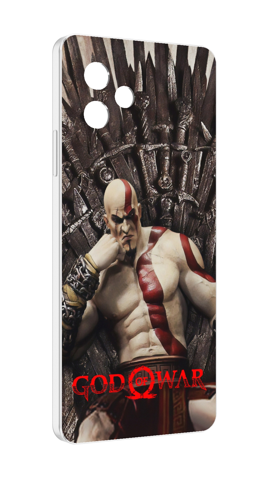 

Чехол MyPads God of War Кратос для Huawei Nova Y61 / Huawei Enjoy 50z, Прозрачный, Tocco