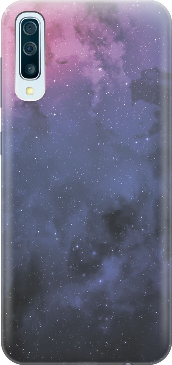 

Чехол на Samsung Galaxy A50/A50s/A30s "Звездное зарево", Голубой;синий, 388
