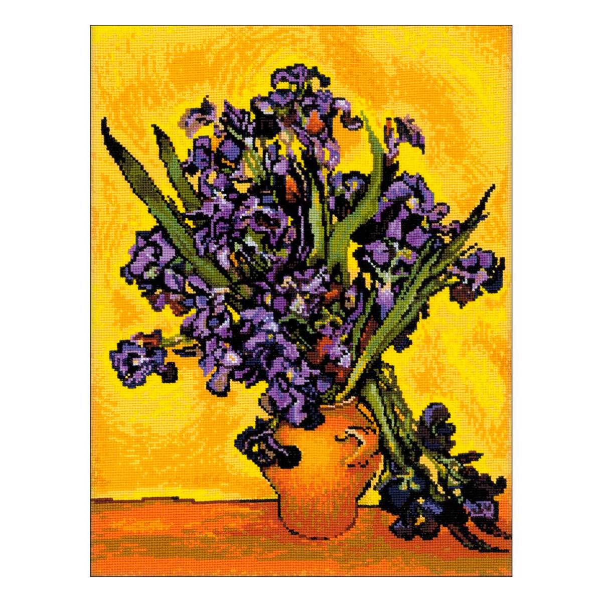 

Набор для вышивания Риолис Ван Гог Ирисы, 1087, 30*40 см, Ирисы. Ван Гог