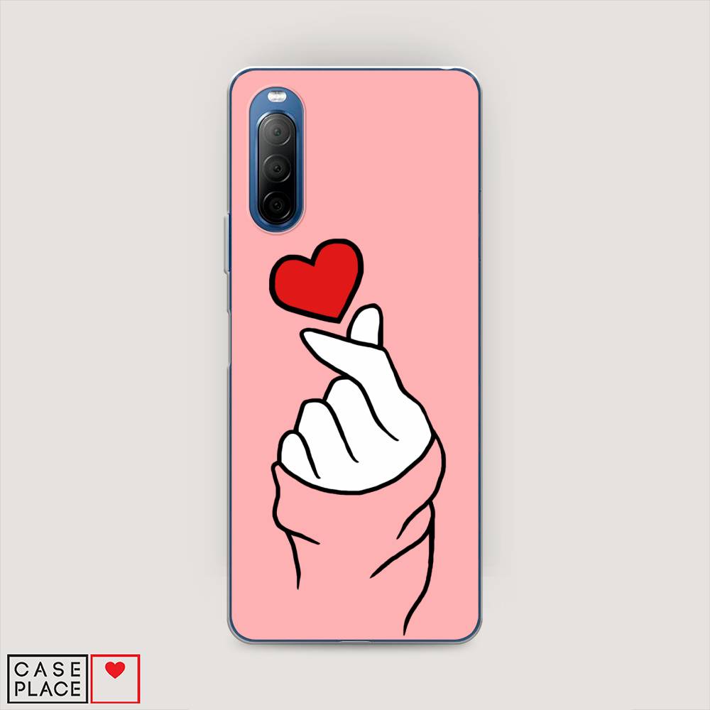 

Чехол Awog на Sony Xperia 10 II "Милое сердечко", Разноцветный, 54650-7