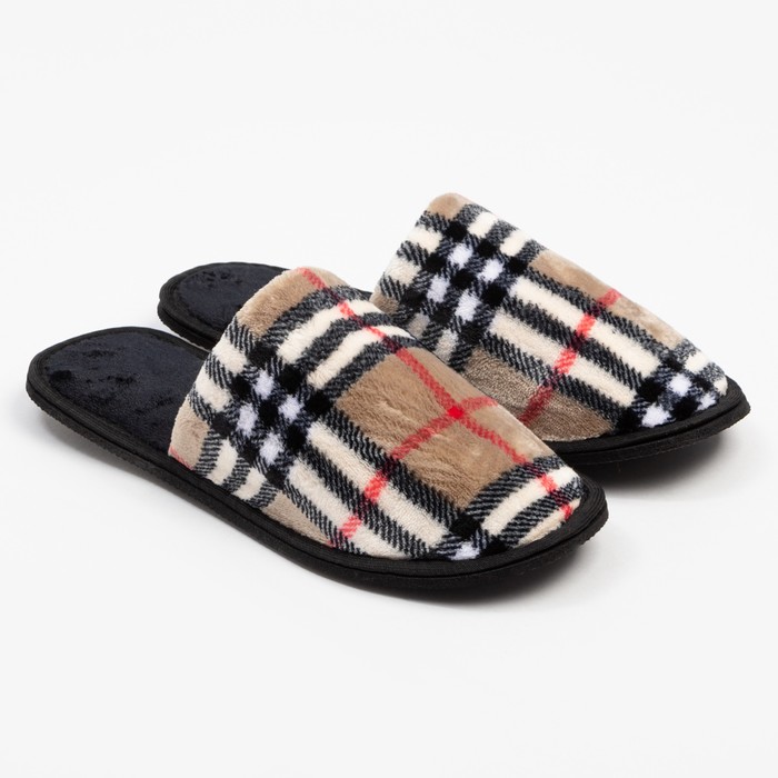 

Тапочки мужские Tap Moda 7888509 бежевые 45 RU, Бежевый, 7888509