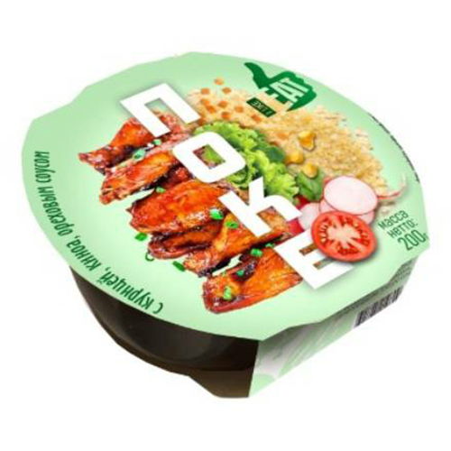 

Салат Like2Eat Поке с курицей и киноа 200 г