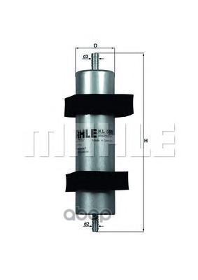 

Фильтр топливный Mahle/Knecht kl596