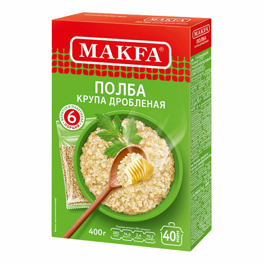 Полба дробленая Makfa в варочных пакетиках 5 шт х 40 г