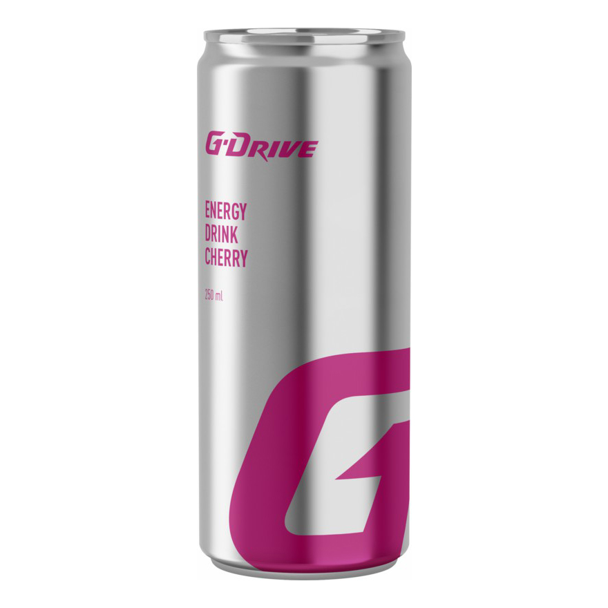Энергетический напиток G-Drive Cherry газированный 0,25 л