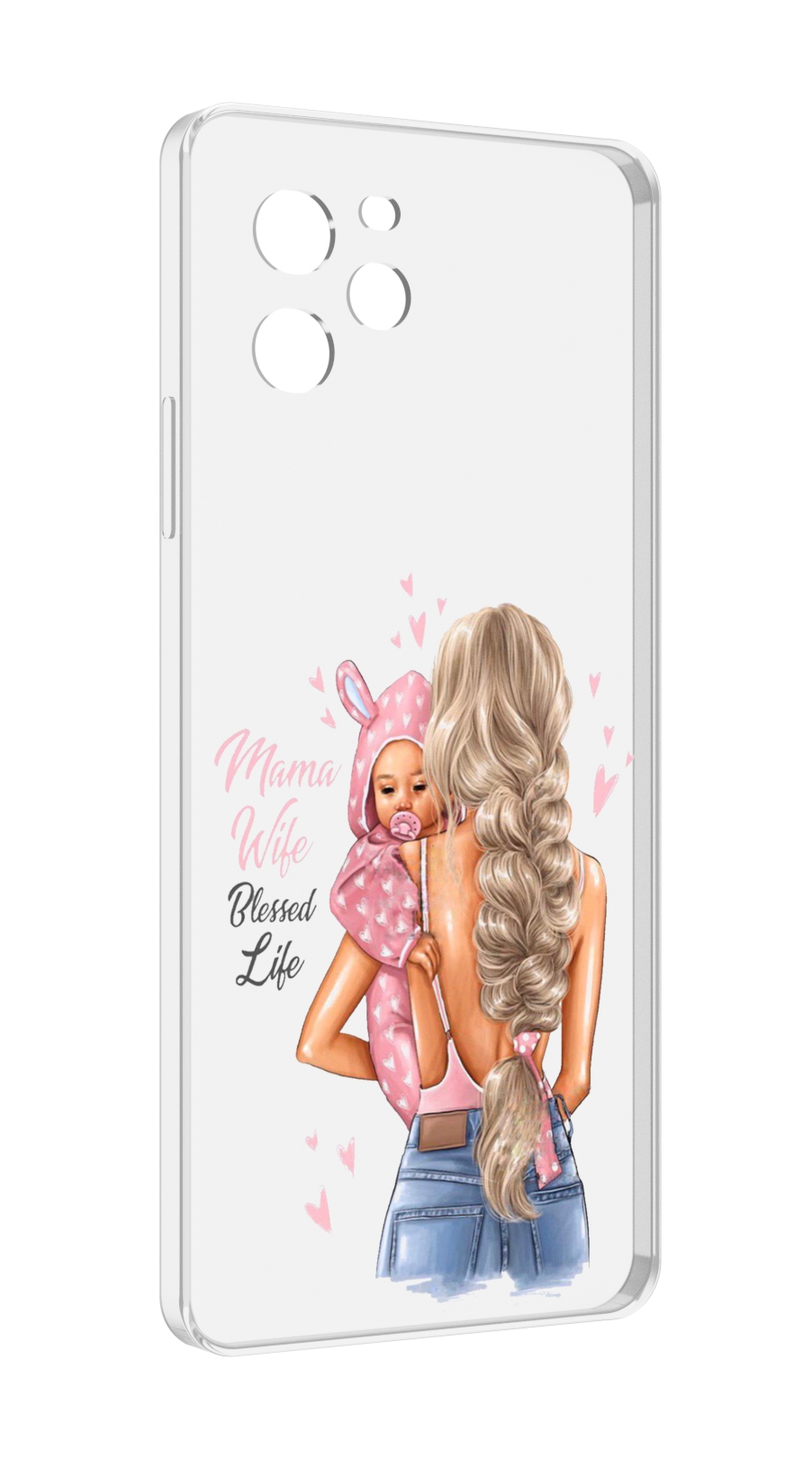 

Чехол MyPads Mama-wibe для Huawei Nova Y61 / Huawei Enjoy 50z, Прозрачный, Tocco