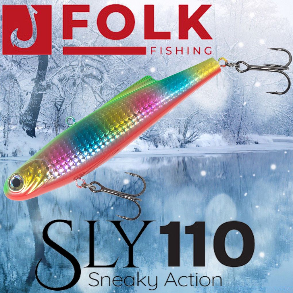 

Воблер Folkfishing (Vib) Sly 110мм 36гр #FVS-14, Зеленый;розовый;голубой;оранжевый, (Vib) Sly 110мм 36гр