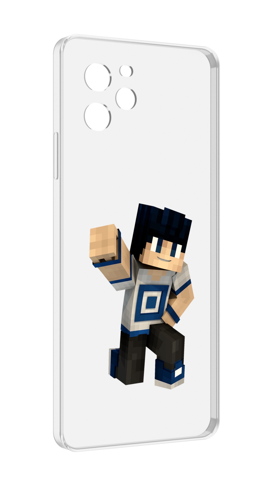 

Чехол MyPads Minecraft-1 для Huawei Nova Y61 / Huawei Enjoy 50z, Прозрачный, Tocco