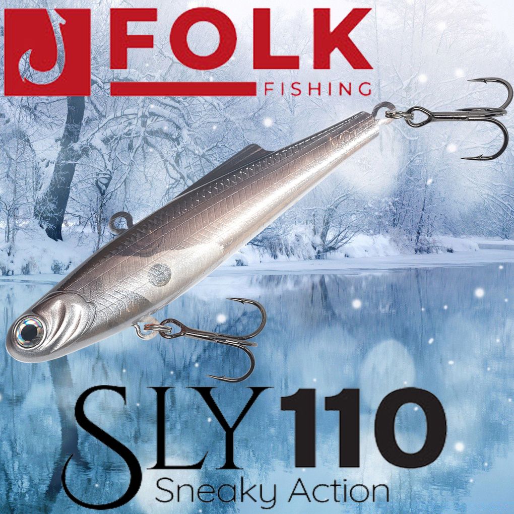 

Воблер Folkfishing (Vib) Sly 110мм 36гр #FVS-15, Серый, (Vib) Sly 110мм 36гр