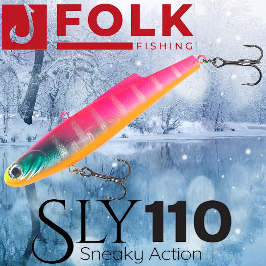 Воблер Folkfishing Vib Sly 110мм 36гр FVS-21 895₽