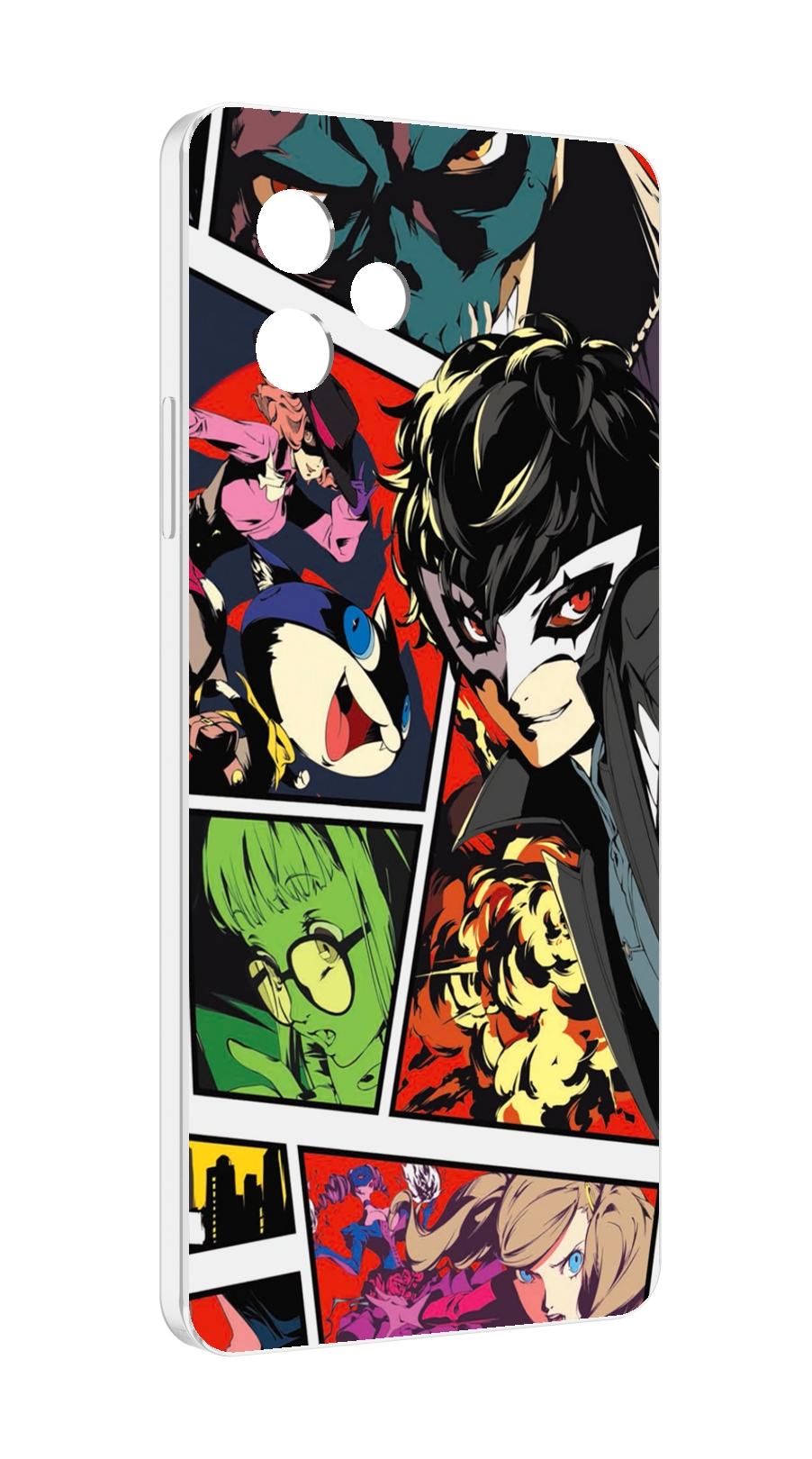 

Чехол MyPads Persona 5 art для Huawei Nova Y61 / Huawei Enjoy 50z, Прозрачный, Tocco