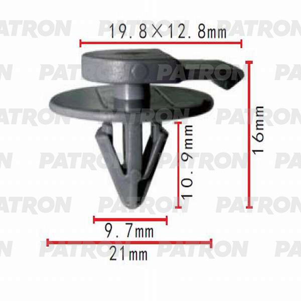 

Клипса Автомобильная PATRON P370497