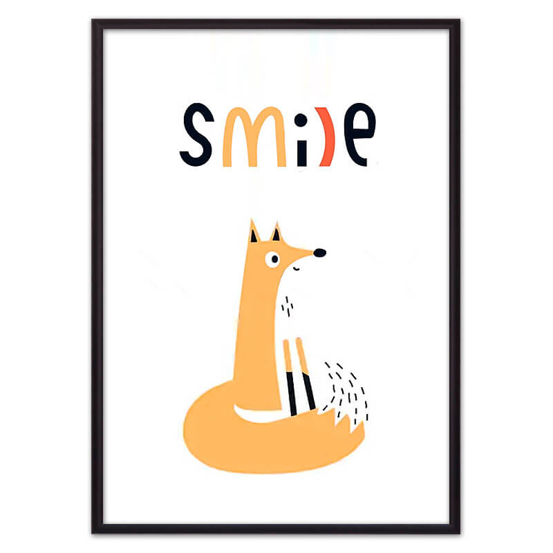 

Лиса "Smile" ВЫБОР РАЗМЕРА:40 х 60 см