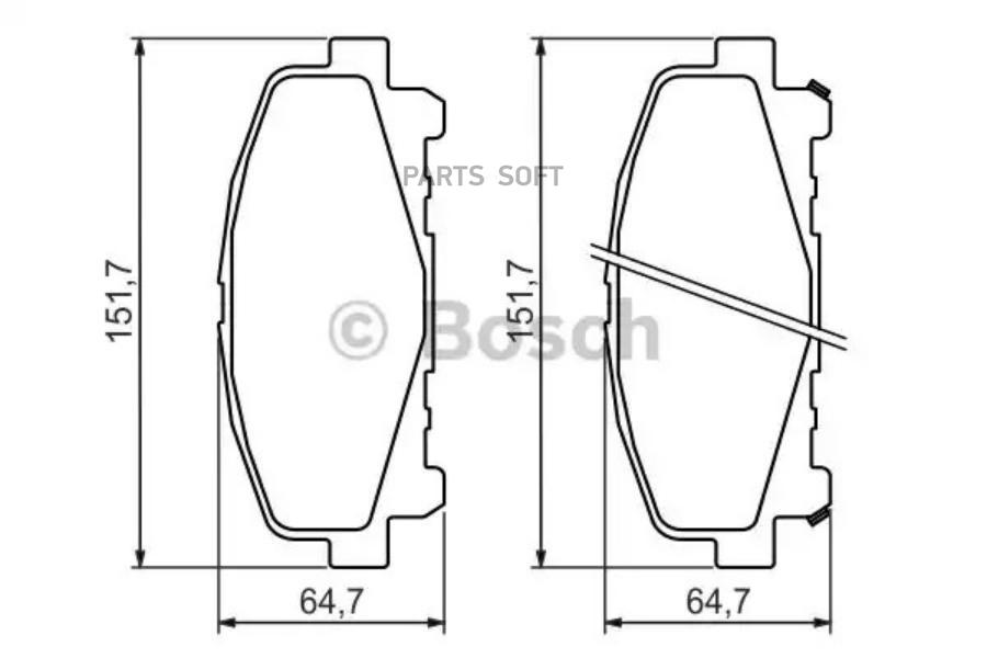 

Колодки Honda Accord Viii 2.0 [R20A3] 2008-2013 Bosch 0986494382
