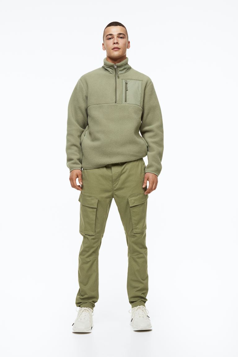 

Брюки мужские H&M 1116981002 хаки M (доставка из-за рубежа), 1116981002