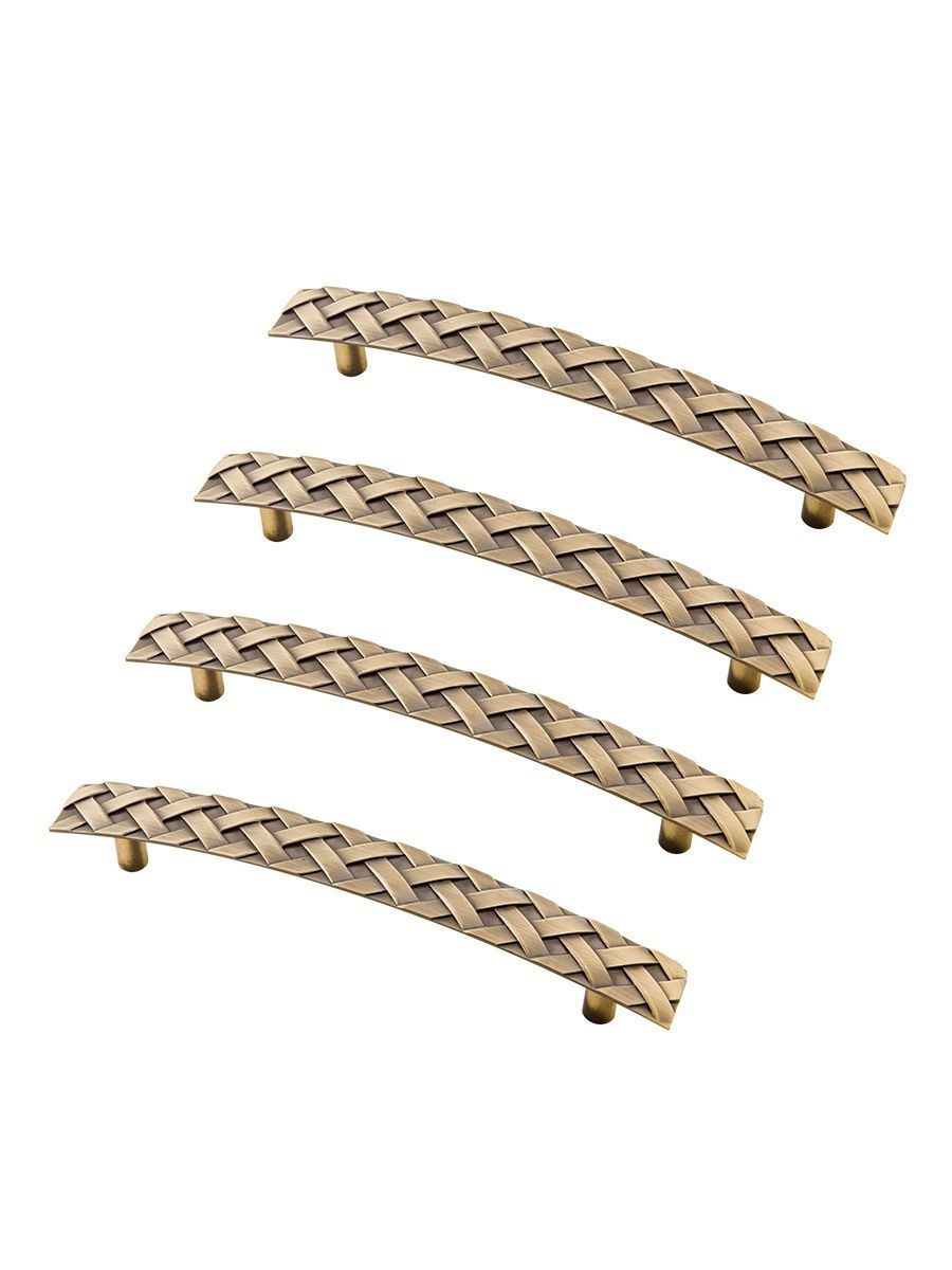 

Комплект из 4 шт ручка-скоба 128 мм Kerron RS-005-128 BA бронза, Коричневый, RK-004