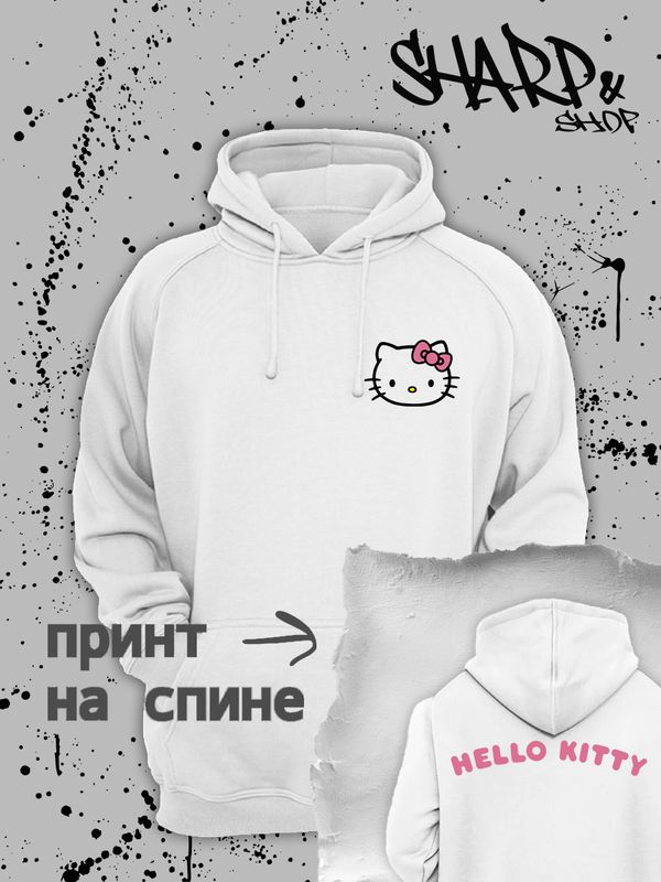 

Худи мужское SHARP&CUT CAB086700 белое M, Белый, CAB086700