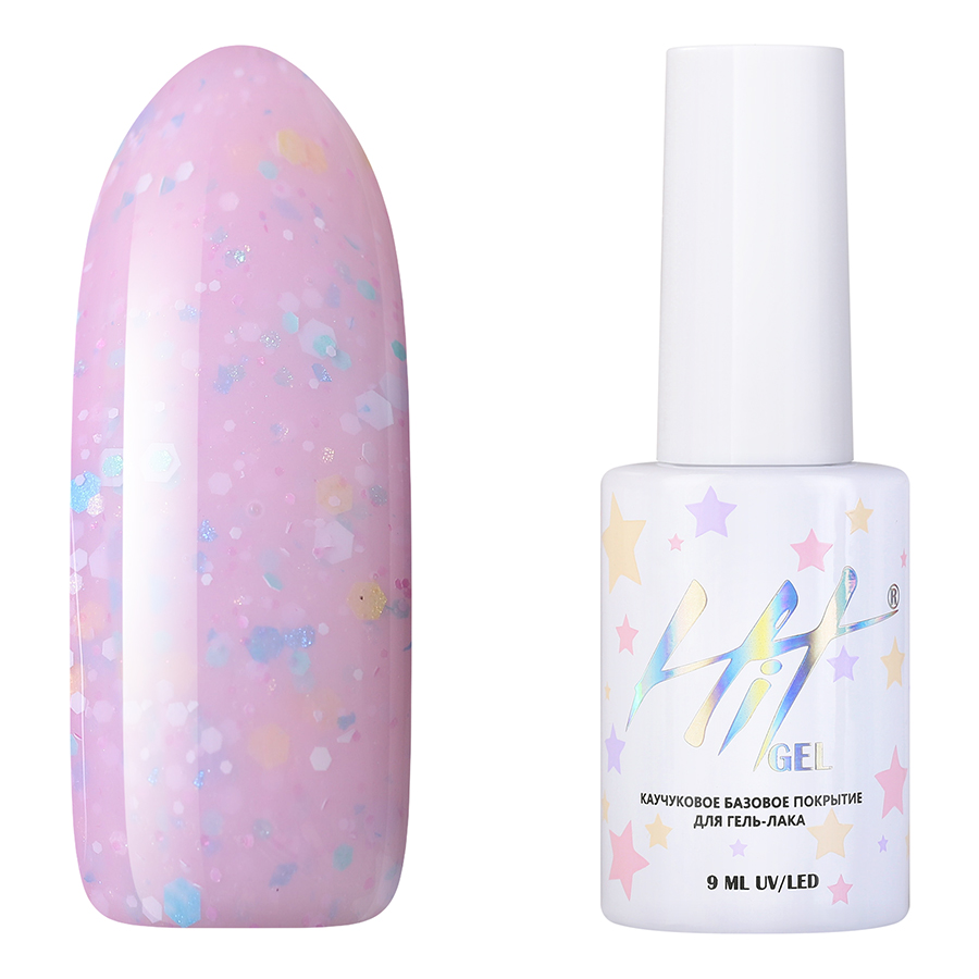 

База для гель-лака Hit-Gel Bloomy base №01, 9 мл