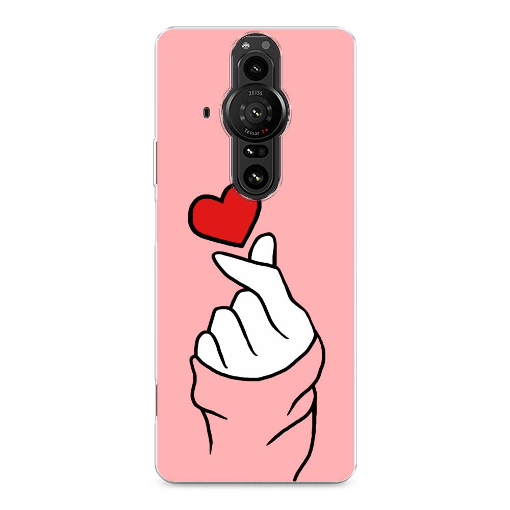 

Чехол Awog на Sony Xperia Pro-I "Милое сердечко", Разноцветный, 55050-7
