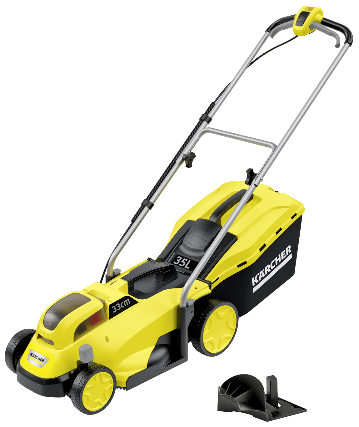 фото Аккумуляторная газонокосилка karcher 1.444-400.0 lmo 18-33 battery без акб и зу