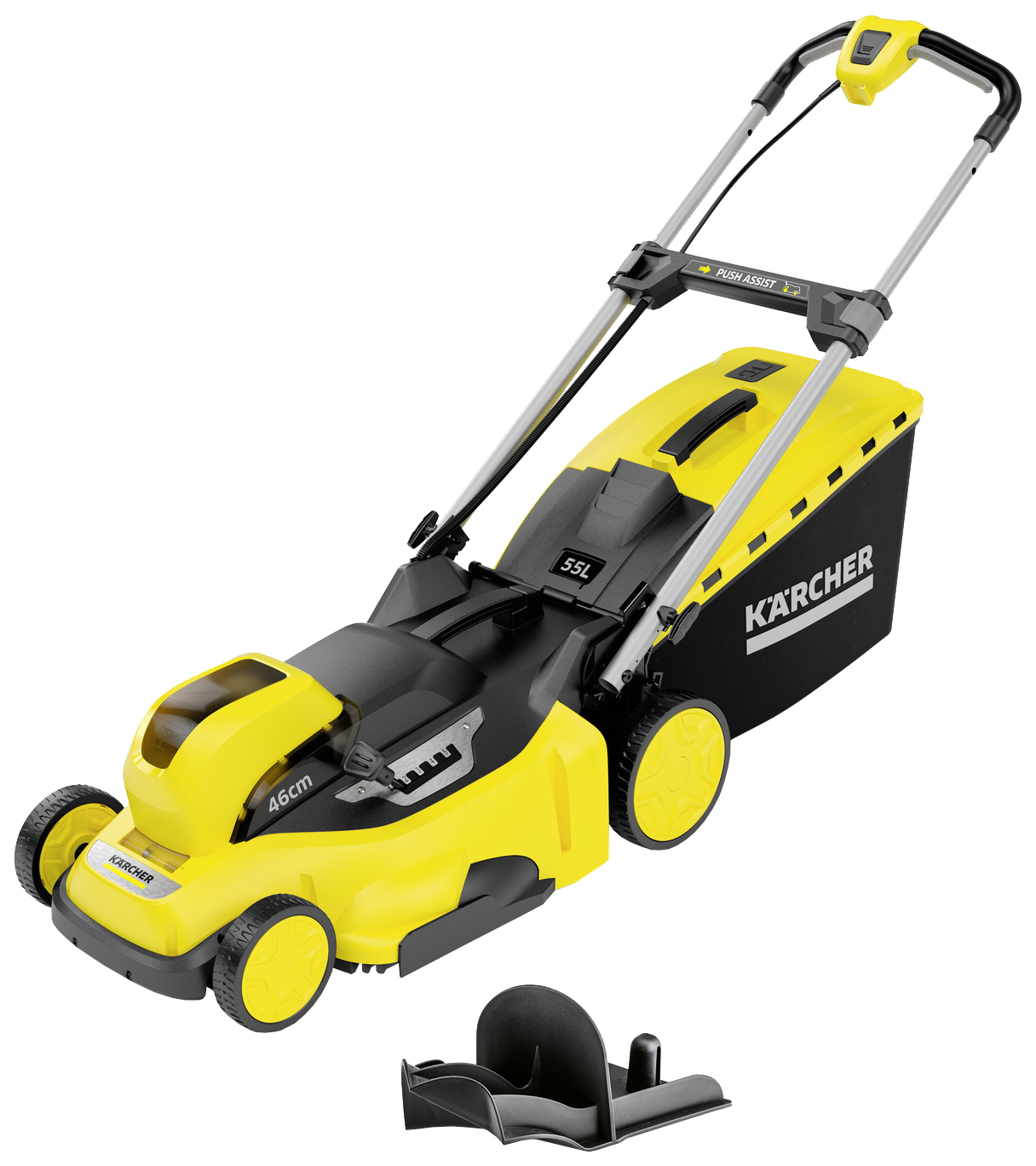 фото Аккумуляторная газонокосилка karcher 1.444-472.0 lmo 36-46 battery без акб и зу