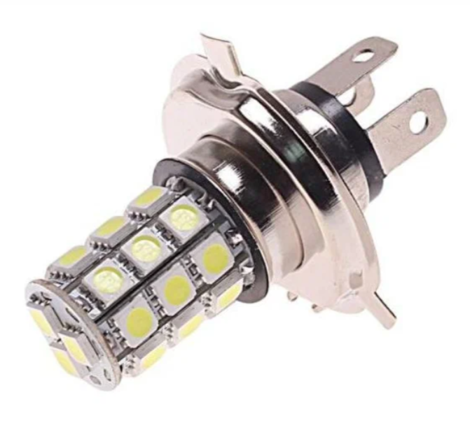 

Лампа светодиодная 12V H4 P43t-38 6000K 28 светодиодов MEGAPOWER