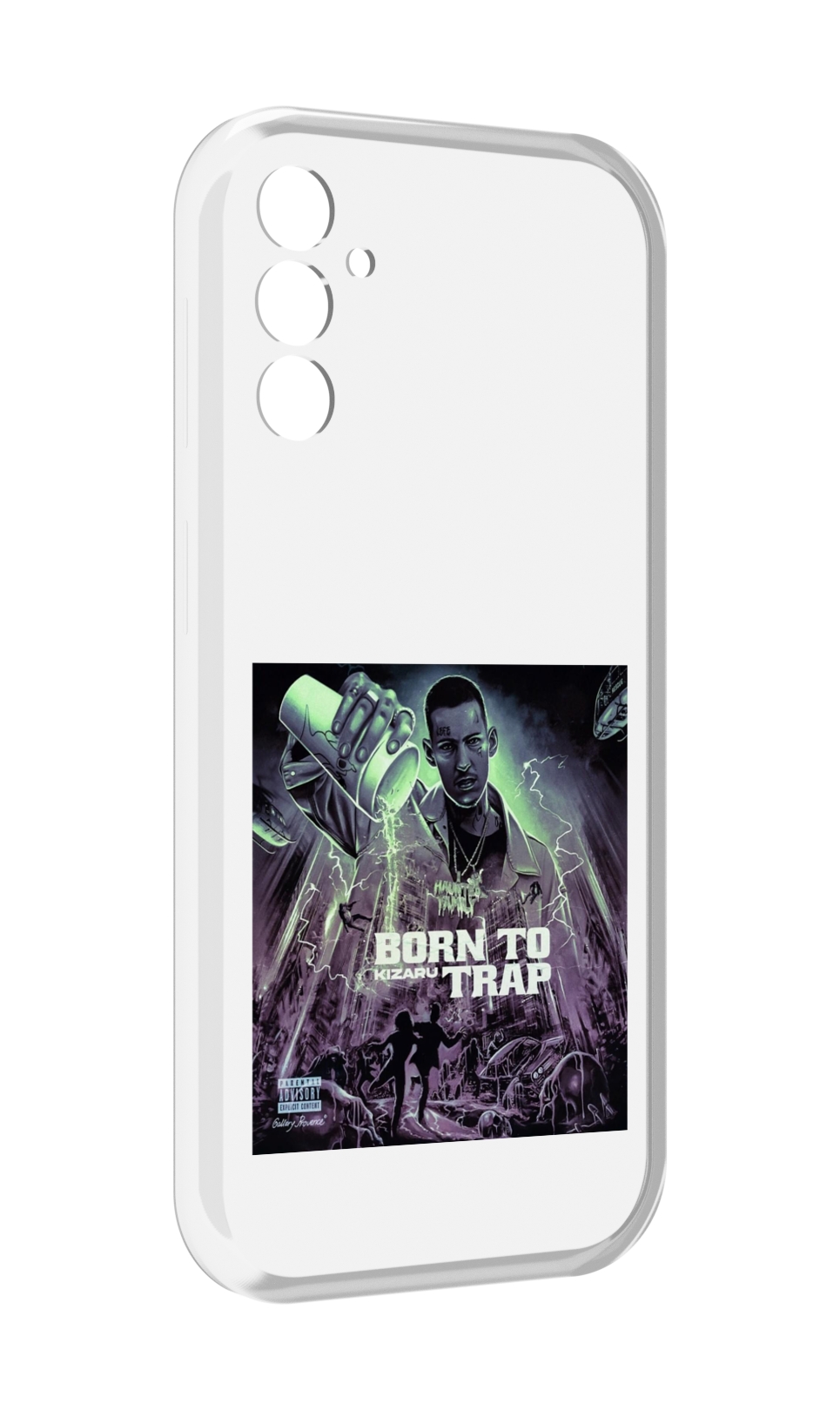 

Чехол MyPads Born to Trap Kizaru для Samsung Galaxy M13, Прозрачный, Tocco