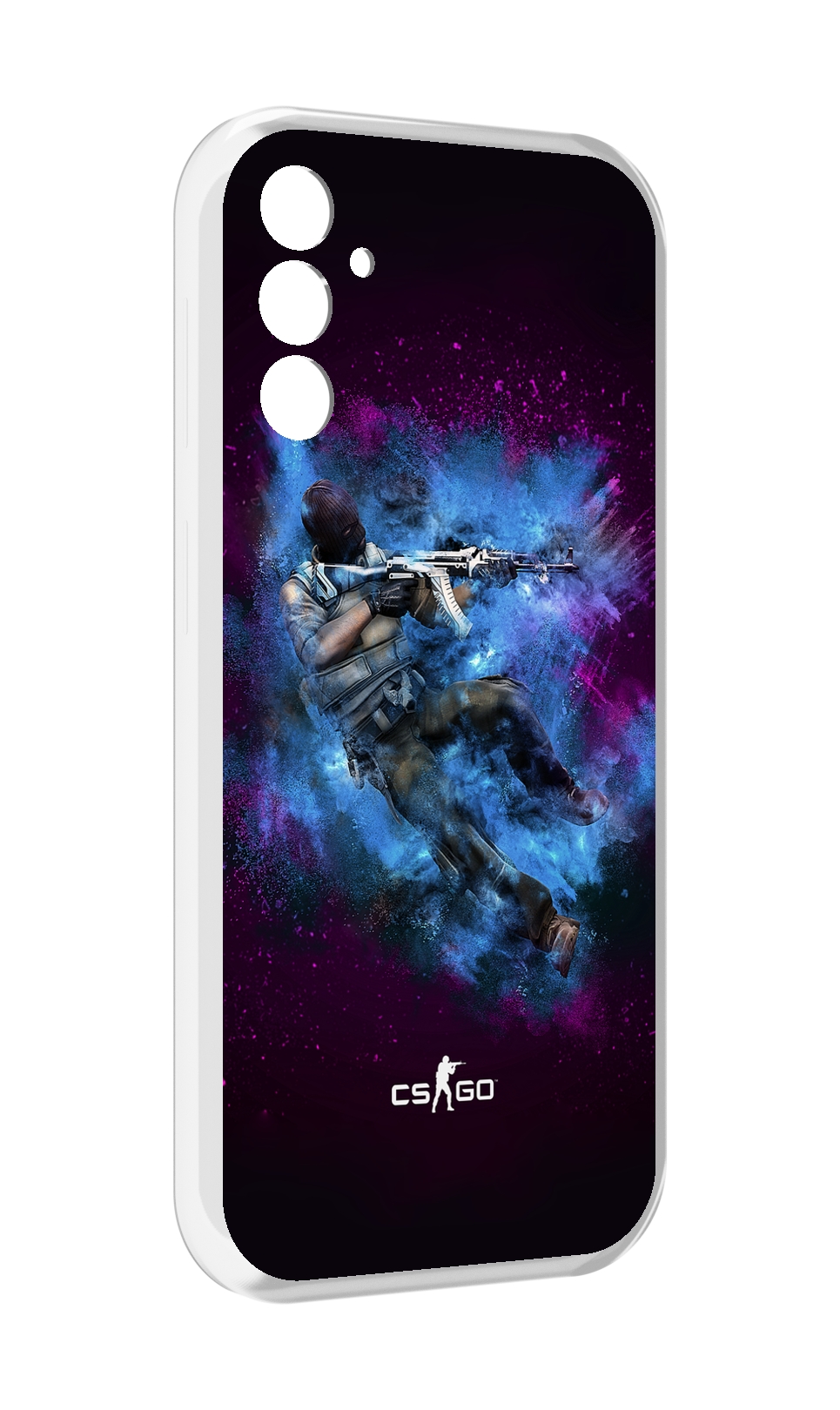 

Чехол MyPads CS-go-террорист для Samsung Galaxy M13, Прозрачный, Tocco