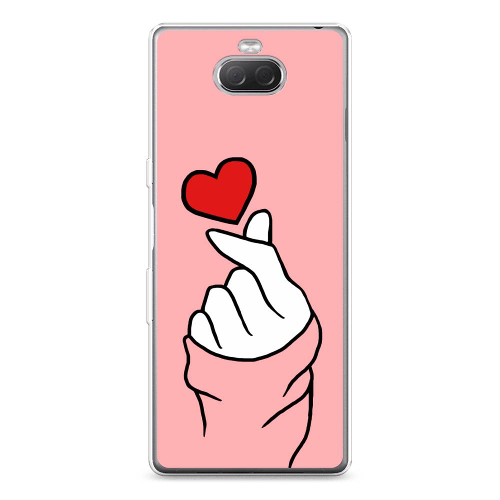 

Силиконовый чехол "Милое сердечко" на Sony Xperia XA3 Ulta, 53950-7