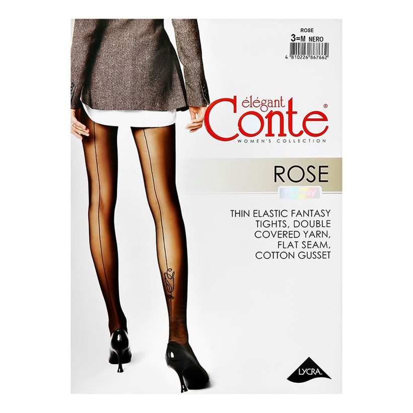 

Колготки женские Conte Elegant черные 3, Черный