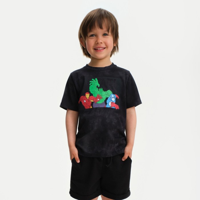 

Футболка детская KAFTAN П00000560, серый, 98, Мстители