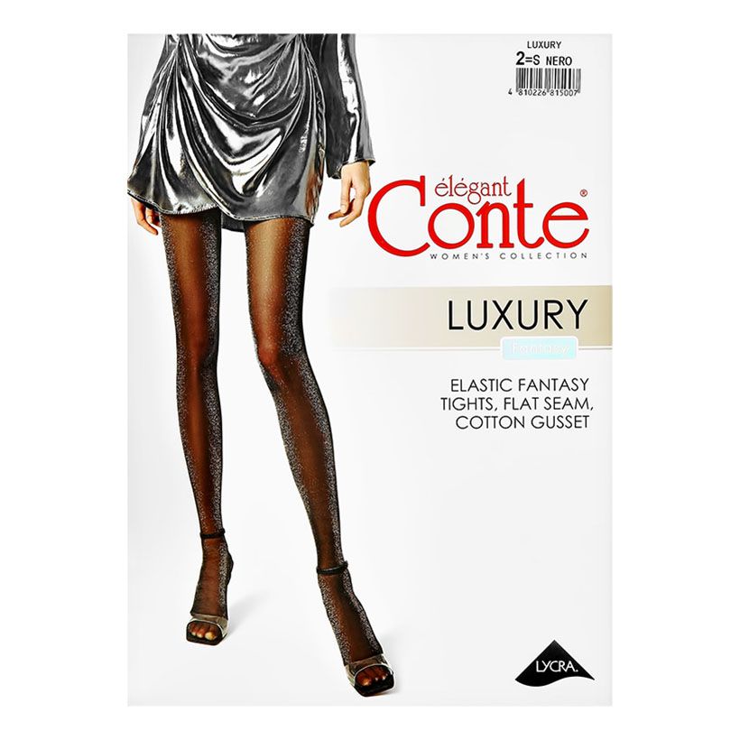 

Колготки женские Conte Elegant черные 2, Черный