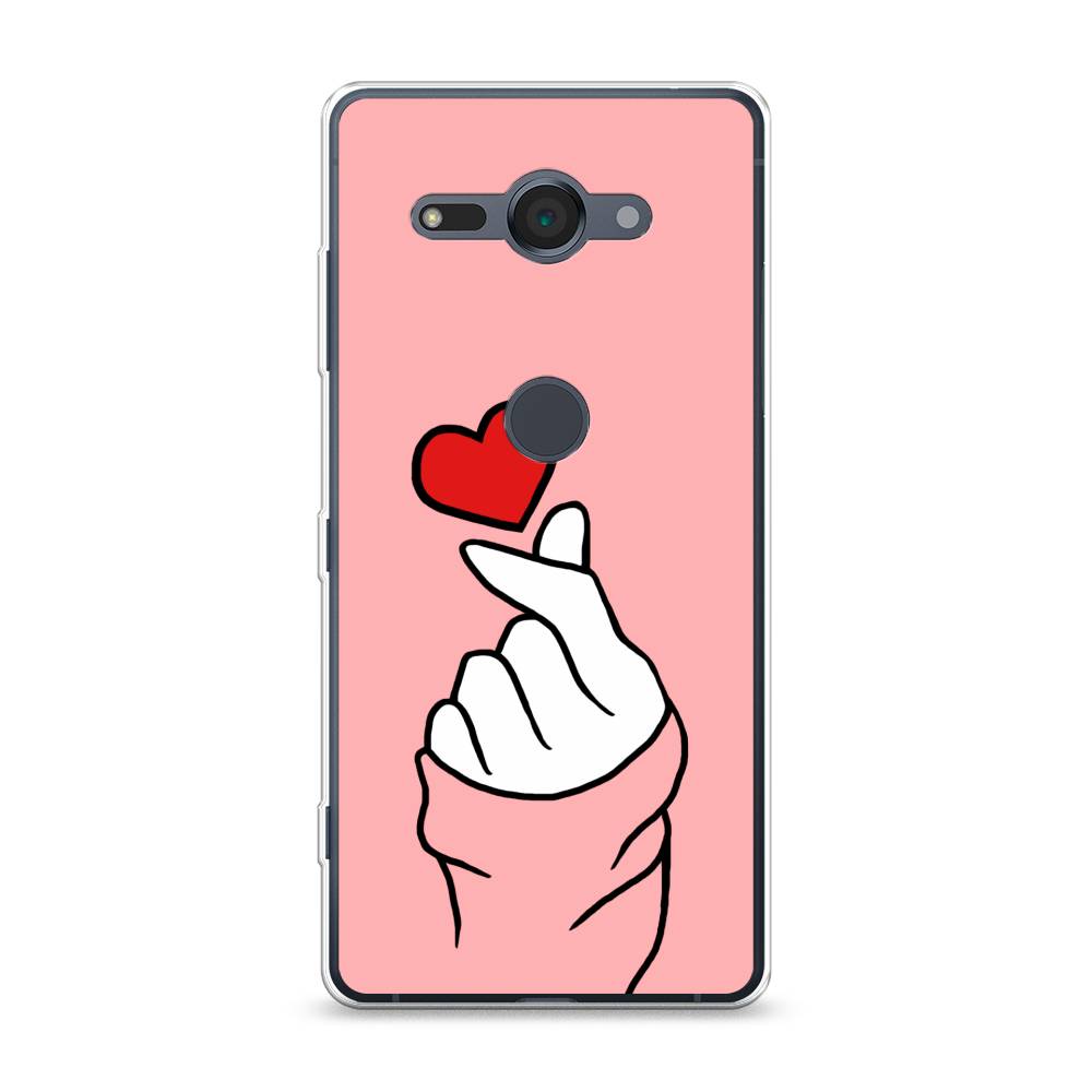 

Чехол Awog на Sony Xperia XZ2 Compact "Милое сердечко", Разноцветный, 52950-7