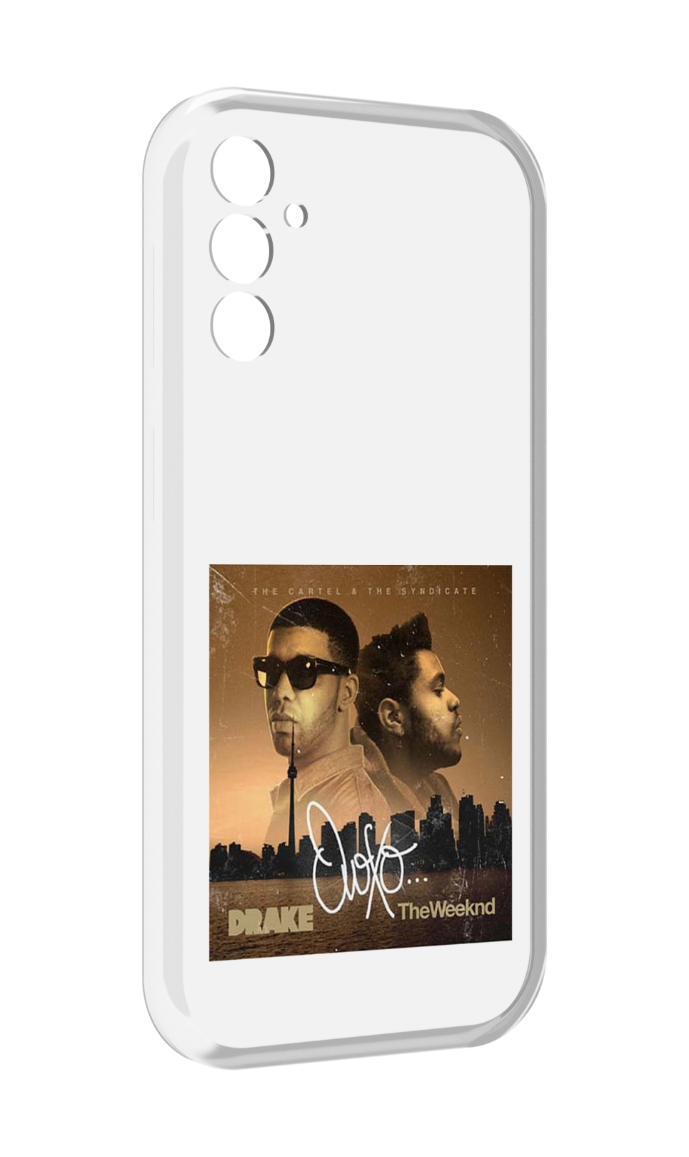 

Чехол MyPads Drake & The Weeknd - OVOXO для Samsung Galaxy M13, Прозрачный, Tocco