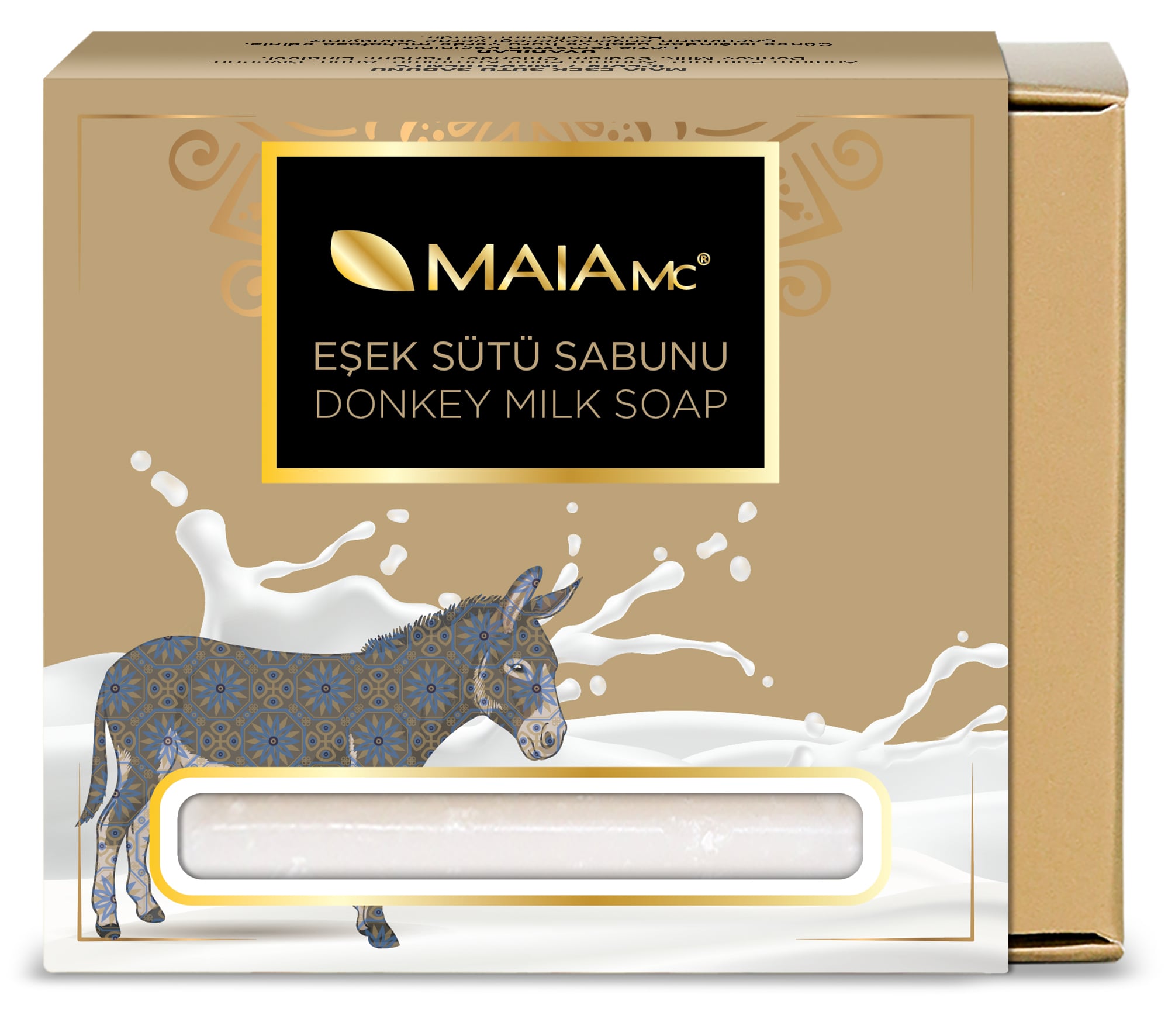 Турецкое натуральное мыло Maia Mc из ослиного молока мыло из 26 минералов