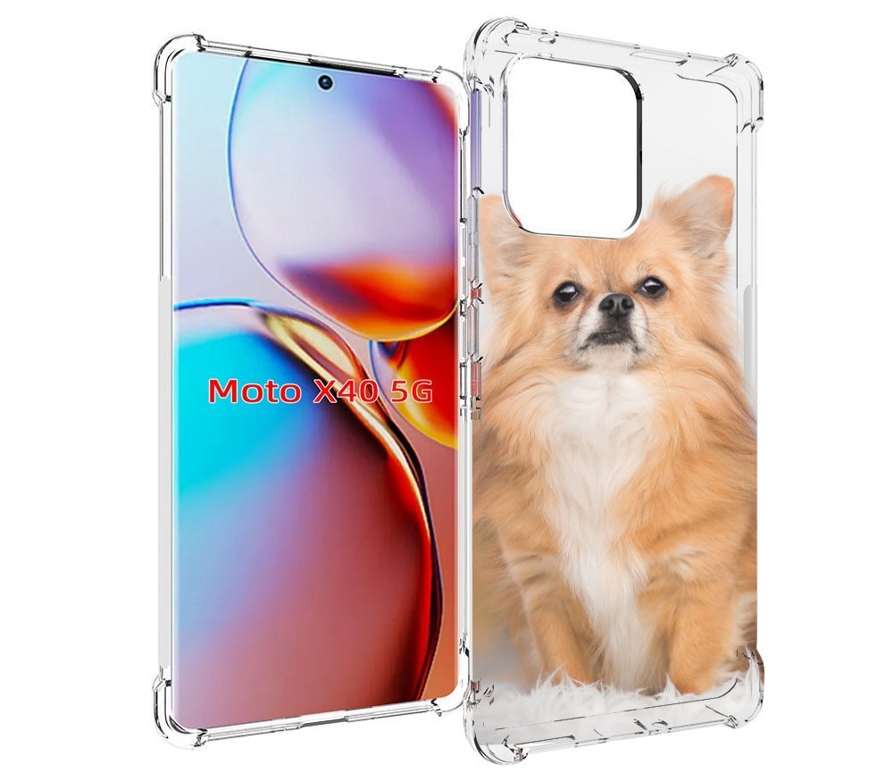 

Чехол MyPads чихуа хуа для Motorola Moto X40, Прозрачный, Tocco