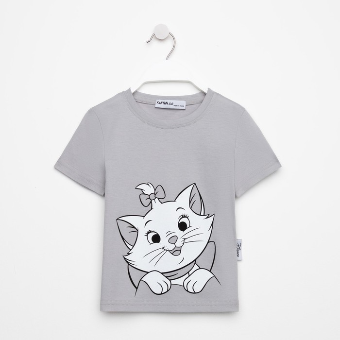 

Футболка Disney, Мари, 98-104 (30), серый, Коты аристократы