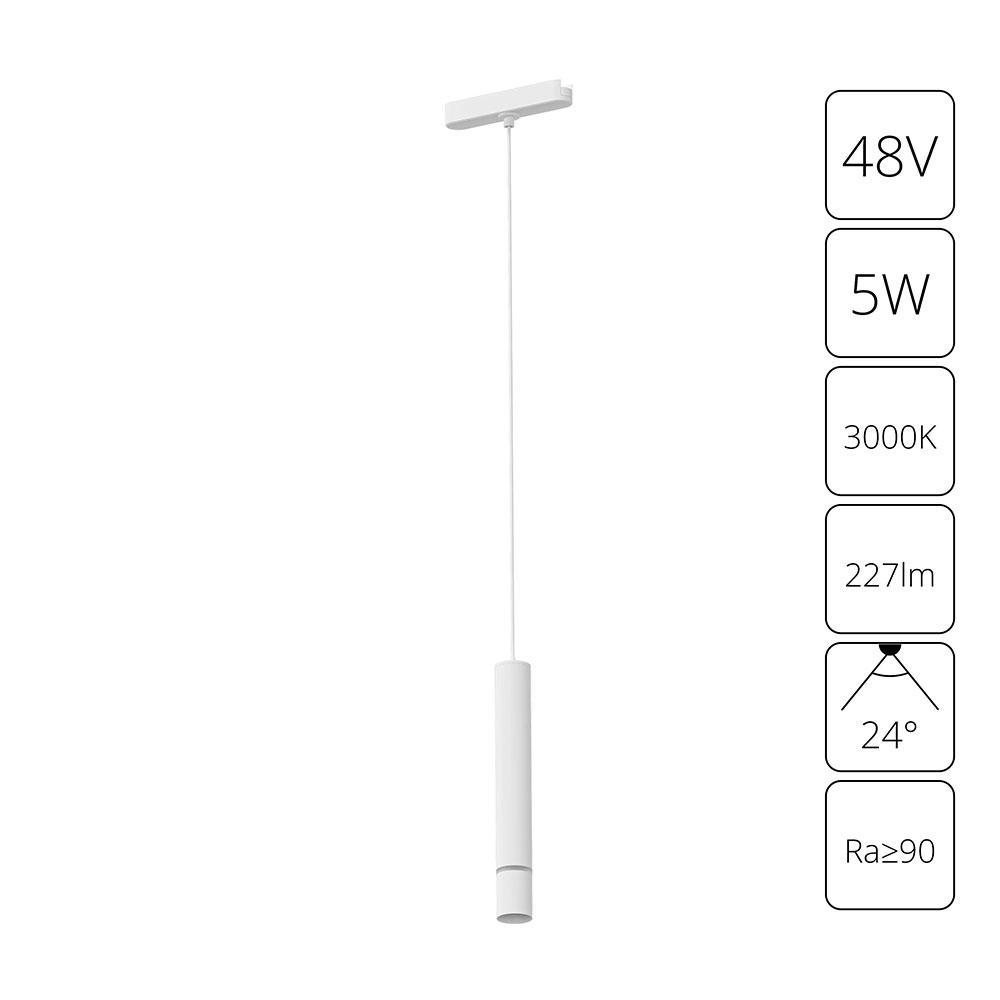 

Трековый светодиодный светильник Arte Lamp Rapid A1159PL-1WH