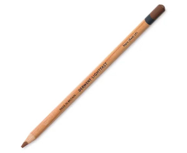 

Карандаш масляный Derwent "Lightfast" Сепия (красная)