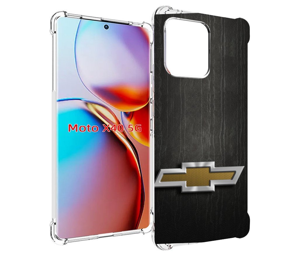 

Чехол MyPads шевроле chevrolet 2 для Motorola Moto X40, Прозрачный, Tocco