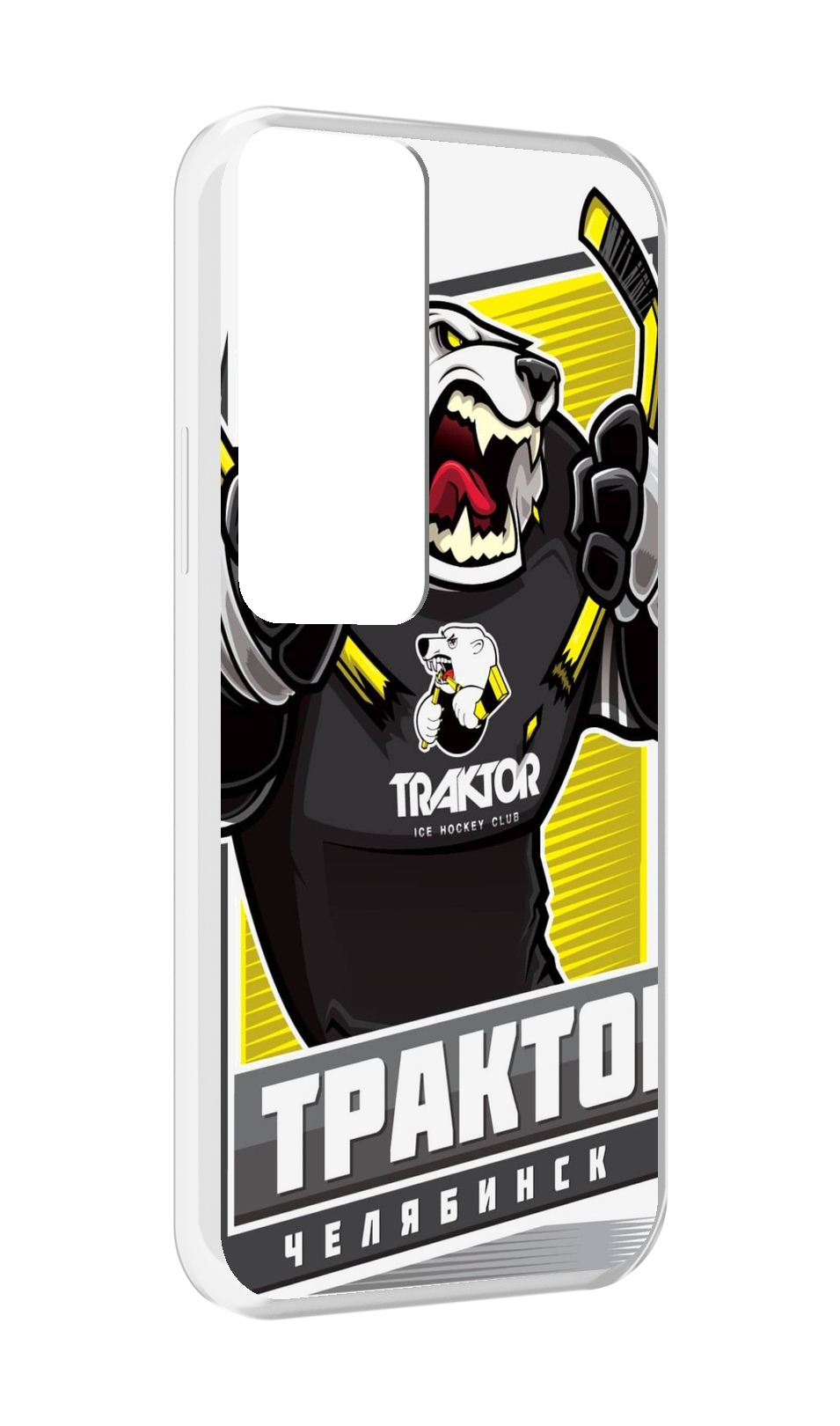 

Чехол MyPads хк трактор челябинск для Tecno Pova Neo 2, Прозрачный, Tocco