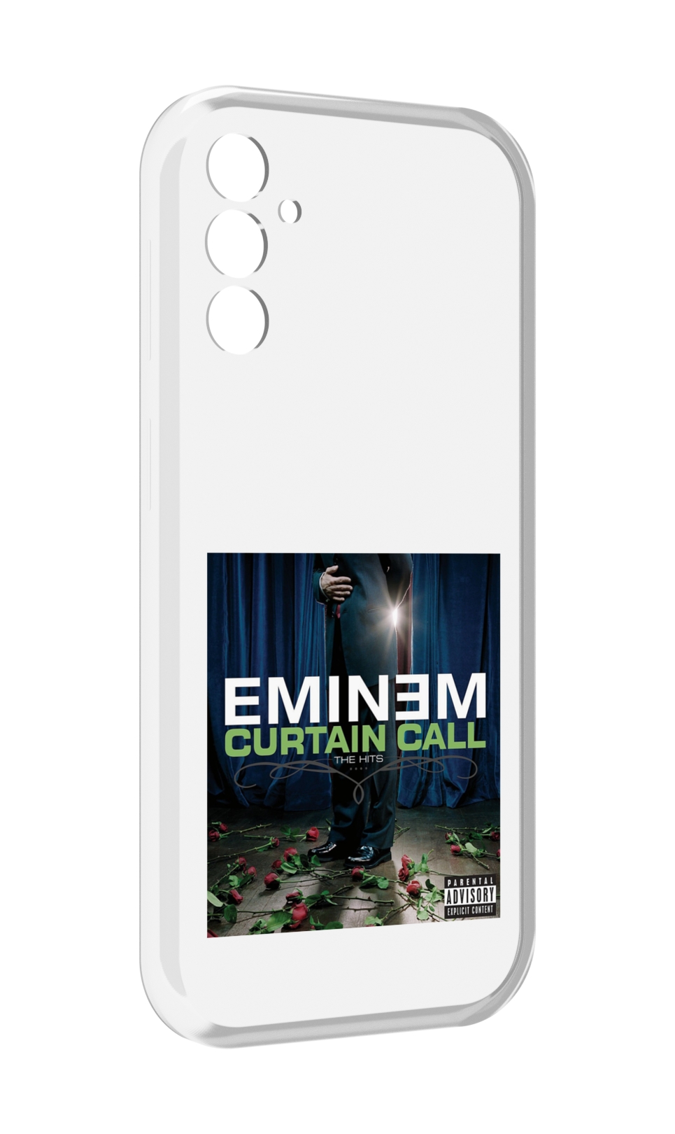 

Чехол MyPads Eminem CURTAIN CALL, THE HITS для Samsung Galaxy M13, Прозрачный, Tocco