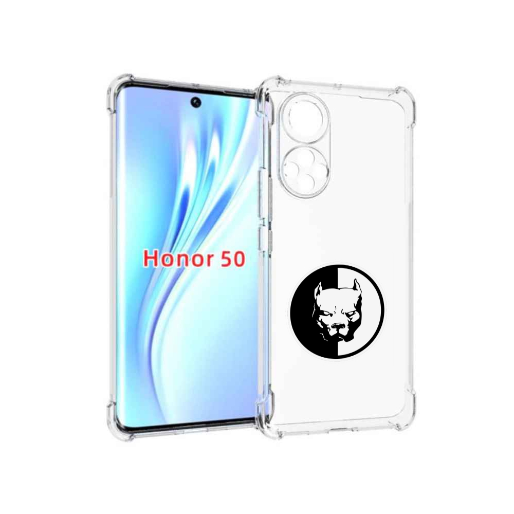 

Чехол бампер MyPads смотра мужской для Honor 50, Прозрачный, Tocco