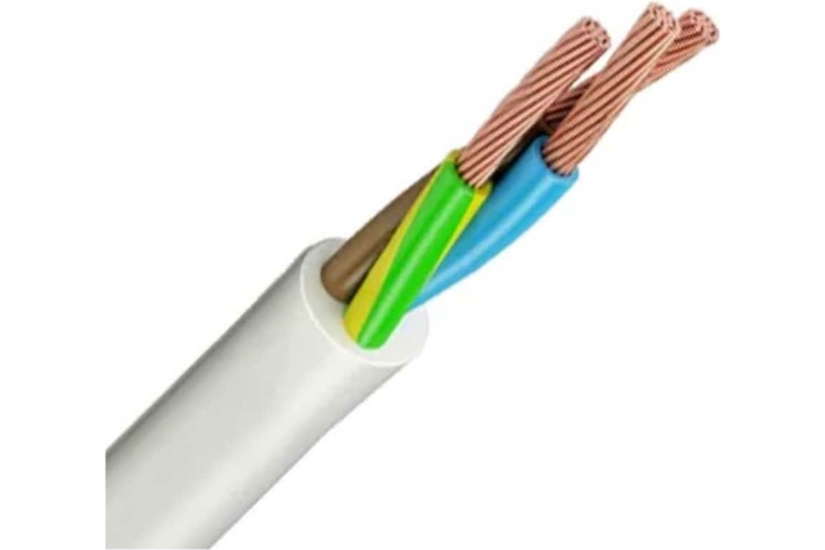 

Провод ПВСн 3х2,5 ГОСТ белый (100 метров) iTOK, ПВСн