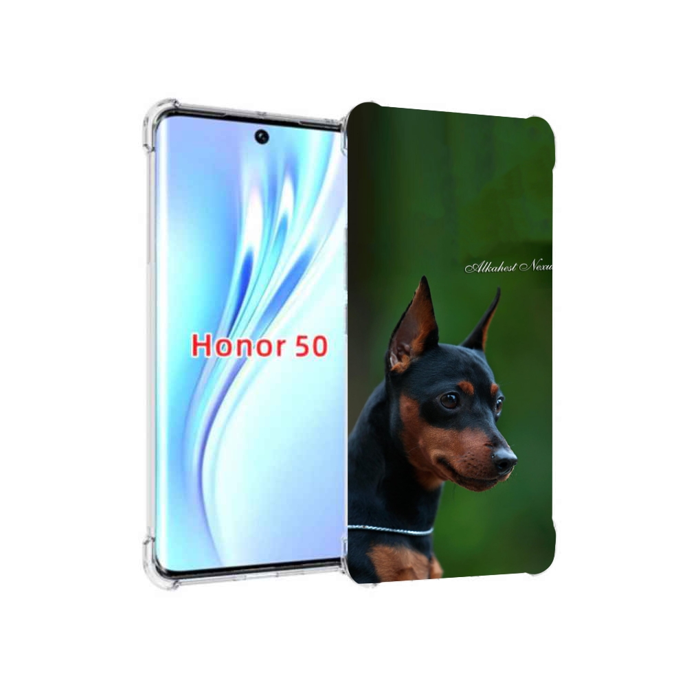 

Чехол бампер MyPads цвергпинчер черпинчер для Honor 50, Прозрачный, Tocco