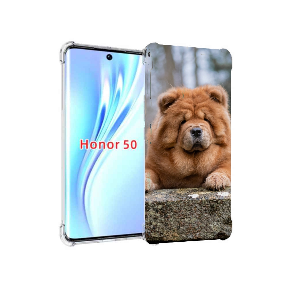 

Чехол бампер MyPads чау чау для Honor 50, Прозрачный, Tocco