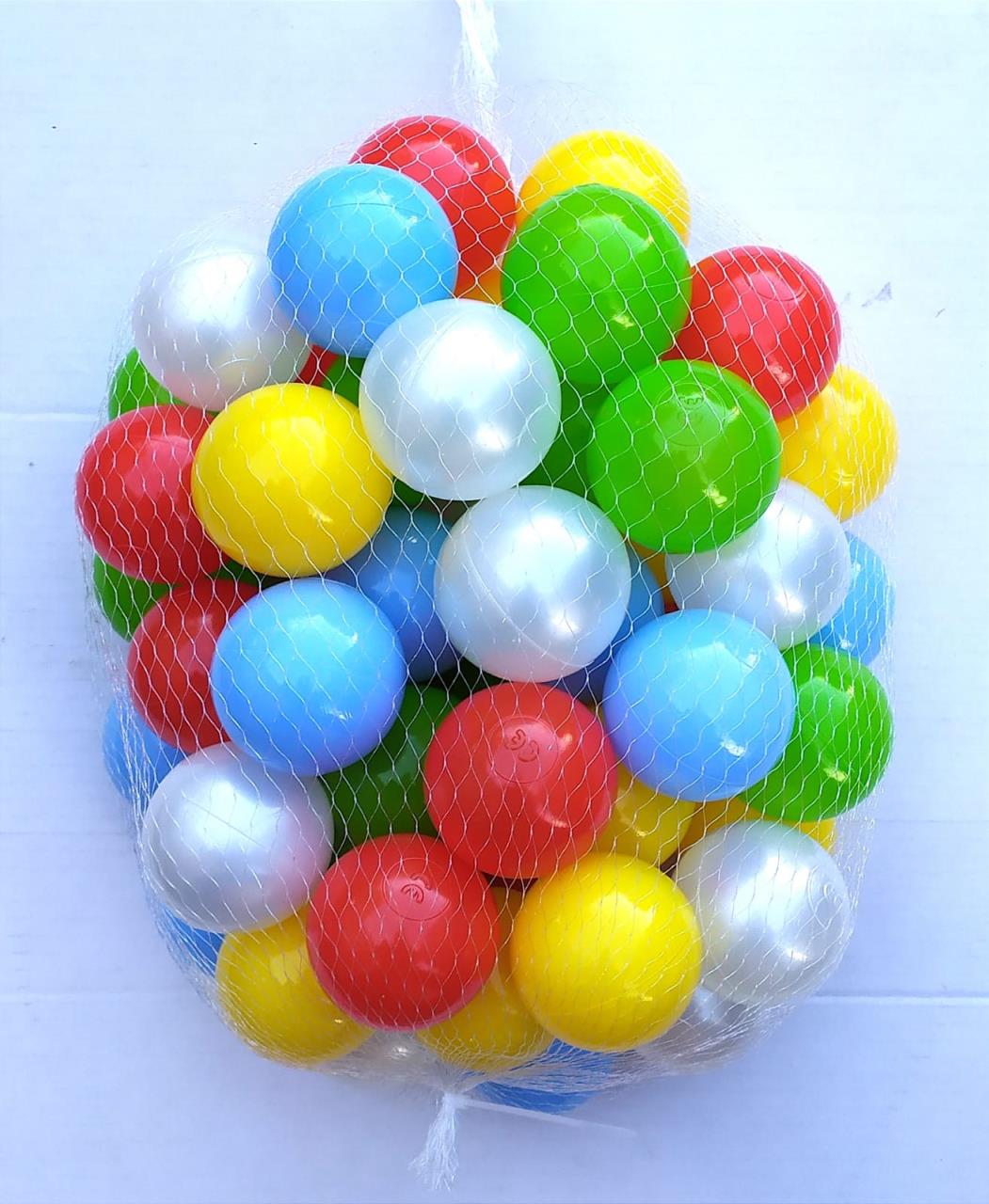 Мячики для сухого бассейна Poltoys 100 шт. диаметр 6 см PL341001