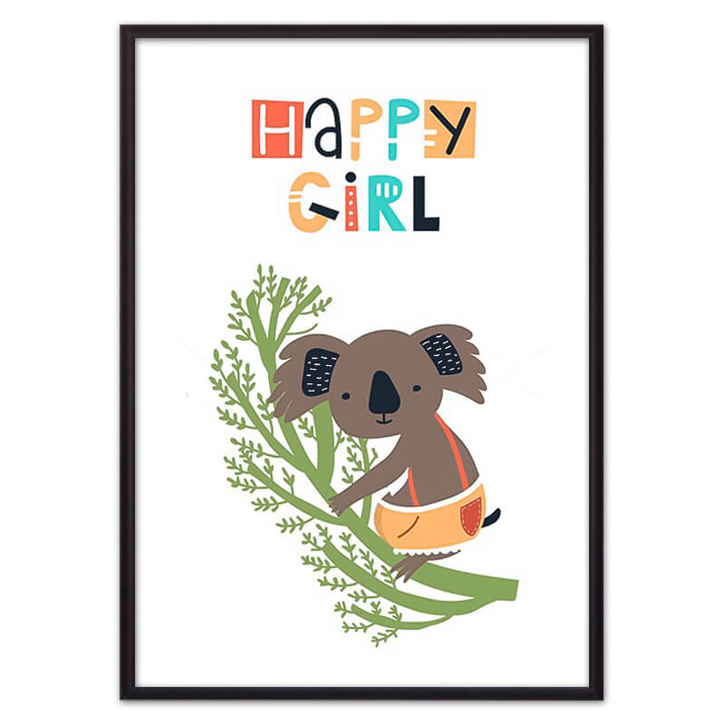

Коала "Happy girl" ВЫБОР РАЗМЕРА:40 х 60 см