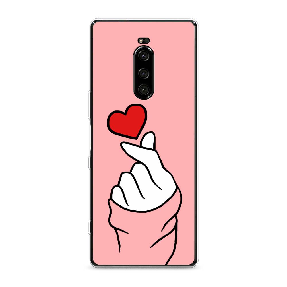 

Чехол Awog на Sony Xperia XZ4/Xperia 1 "Милое сердечко", Разноцветный, 53850-7